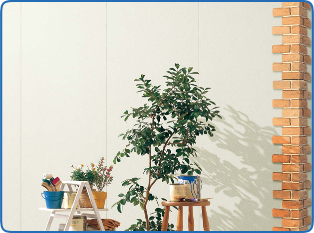 サイディングで見られる継ぎ目の例