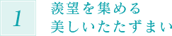 羨望を集める美しいたたずまい
