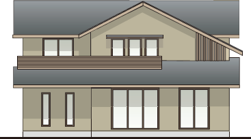 和風の落ち着きを感じる家